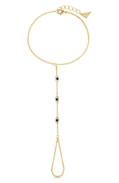 Arielle Cubic Zirconia Hand Chain