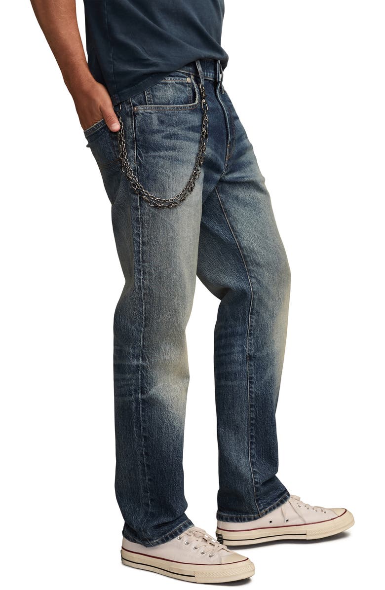 Lucky Brand 223 Straight Leg Jeans, Alternate, color, Skull Taproom