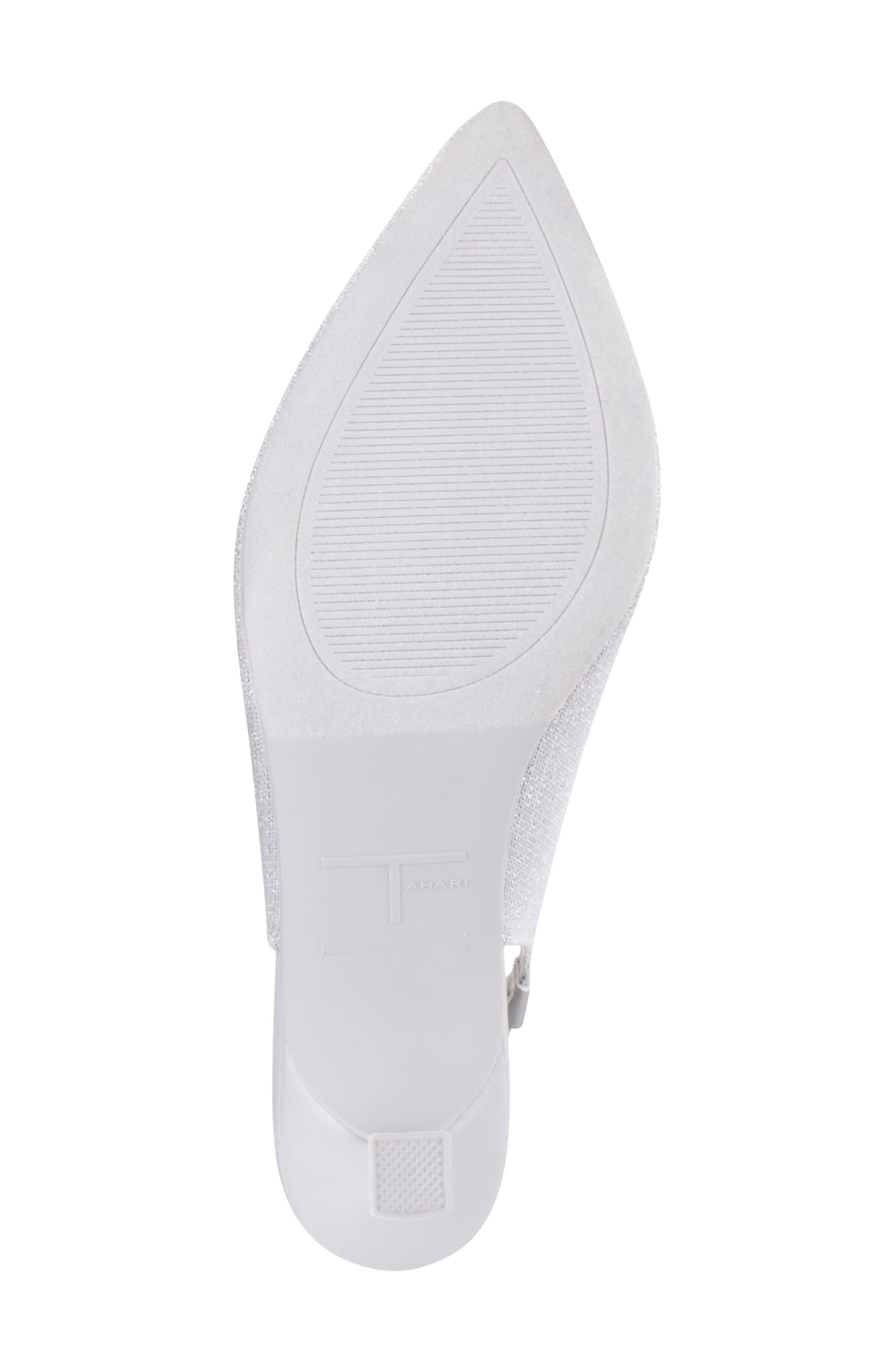 Zurich Slingback Pump, Alternate, color, GREY/ SILVER