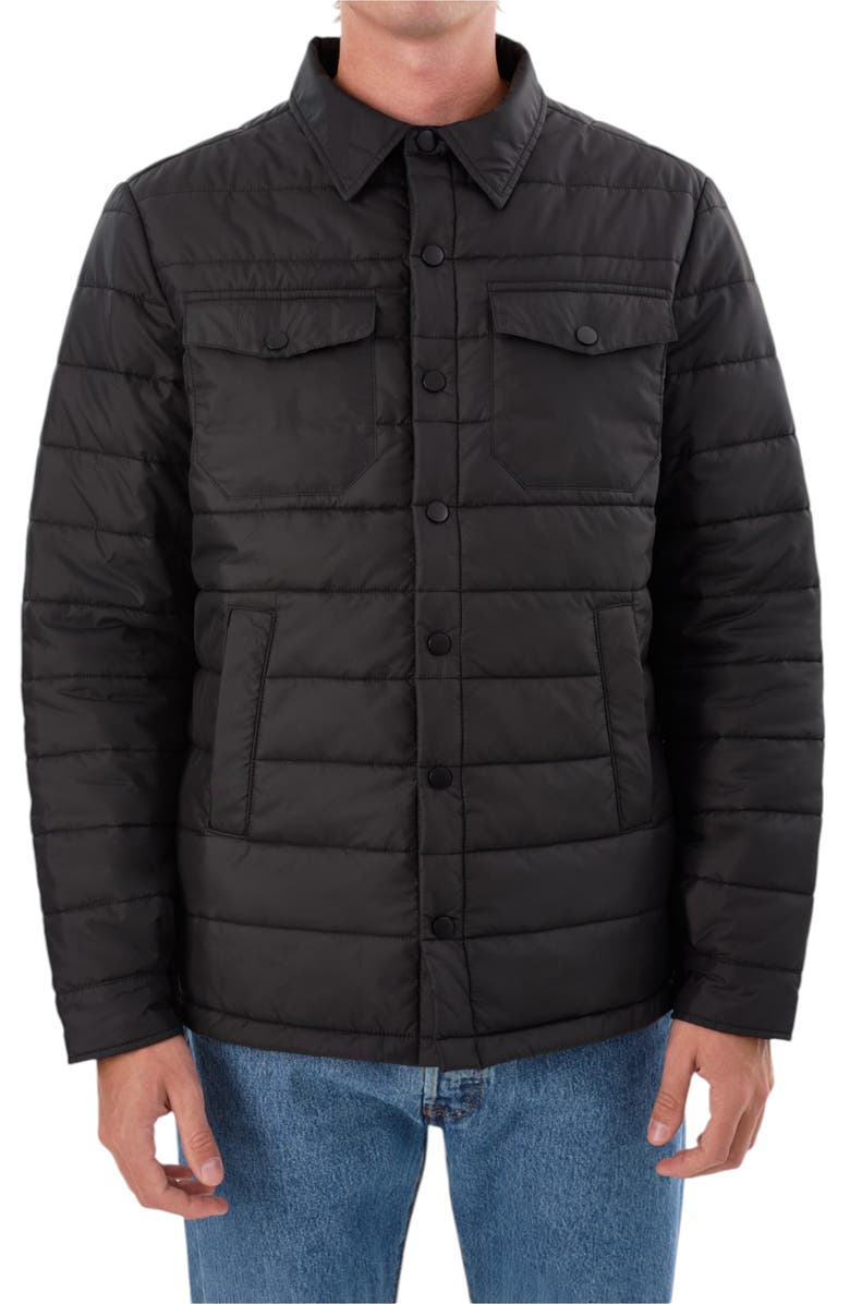 REGENCY Quilted Trucker Jacket, Main, color,