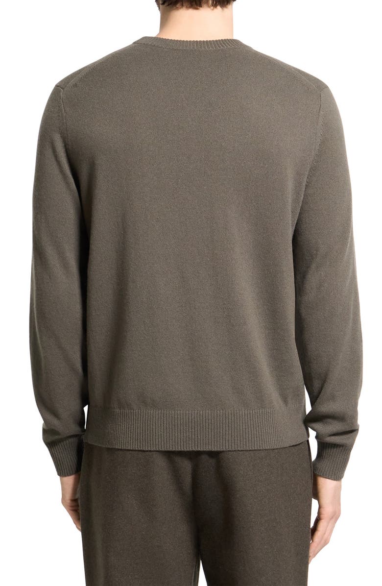 Theory Hilles Cashmere Sweater, Alternate, color, Tarmac