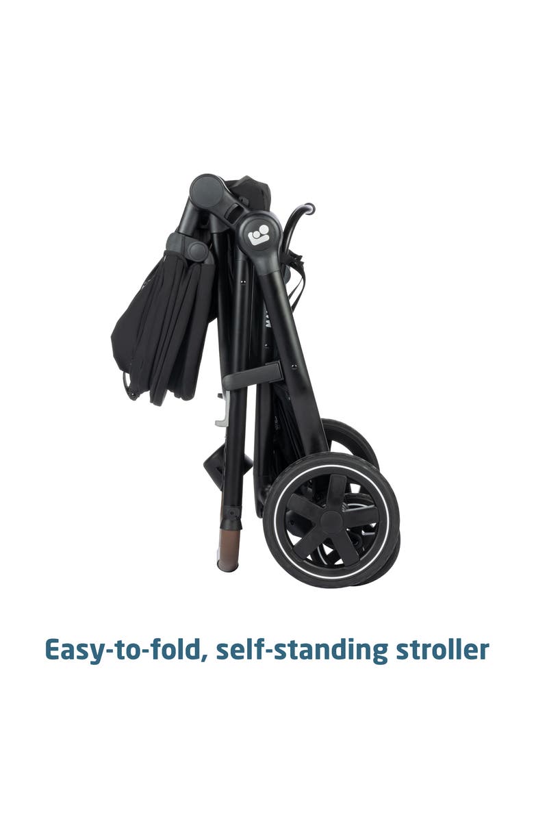 Maxi-Cosi<sup>®</sup> Zelia Luxe Stroller & Mico Luxe Infant Car Seat 5-in-1 Modular Travel System, Alternate, color, New Hope Black