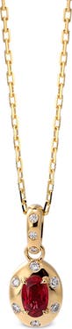 Mark Henry Aurum Petite Oval Pendant Necklace