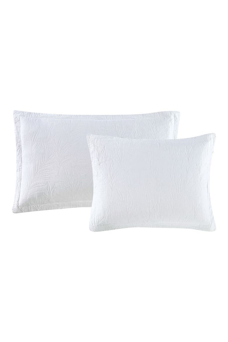 Costa Sera 100% Cotton Shams Set, Main, color, WHITE