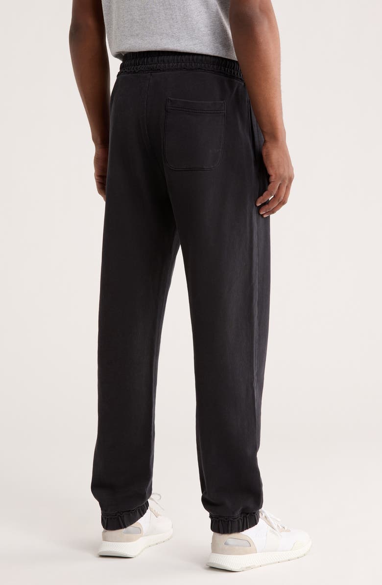 HUGO Distrose Cotton Joggers, Alternate, color, Black