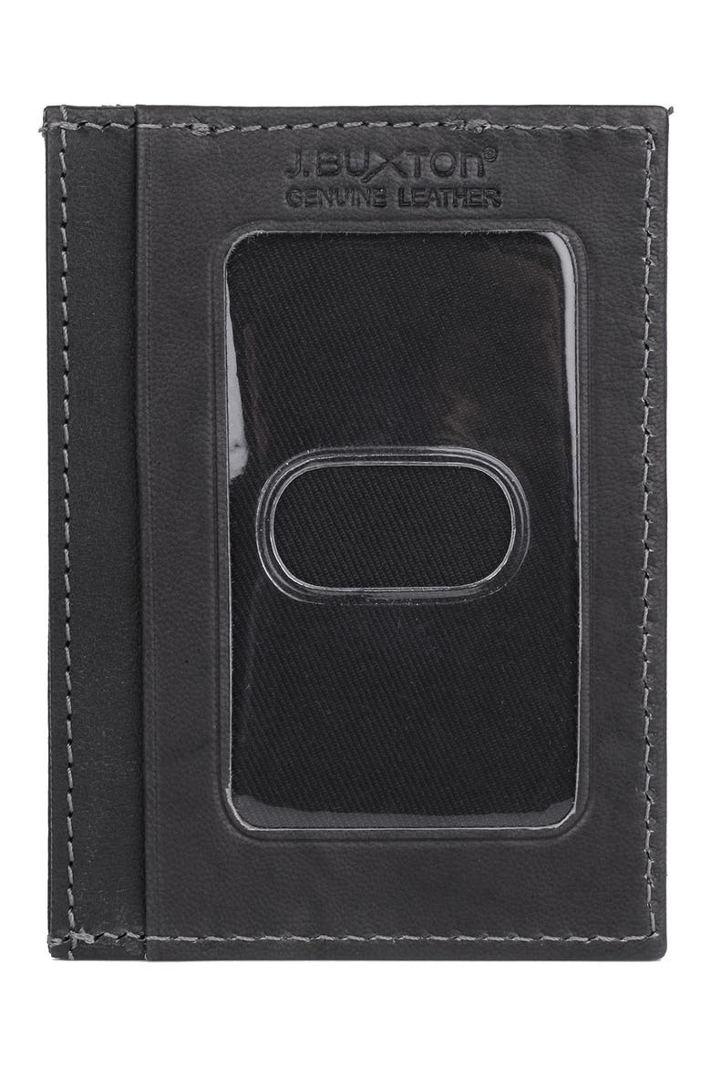 Hunt Front Pocket RFID Wallet, Alternate, color, BLACK