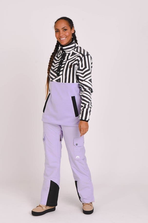 Fall Line Fleece Purple - Women's - image 2