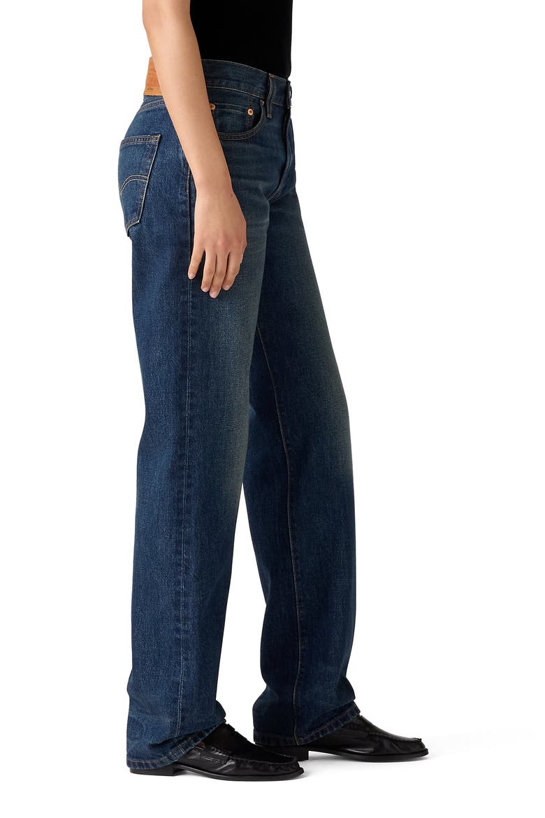 501® '90s Straight Leg Jeans, Alternate, color, EDUCATE IN ARTS SELVEDGE