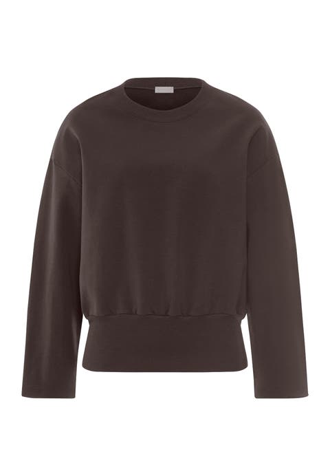 Natural Living Cotton Blend French Terry Sweatshirt