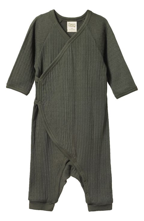 Grow Pointelle Wrap Romper (Baby)