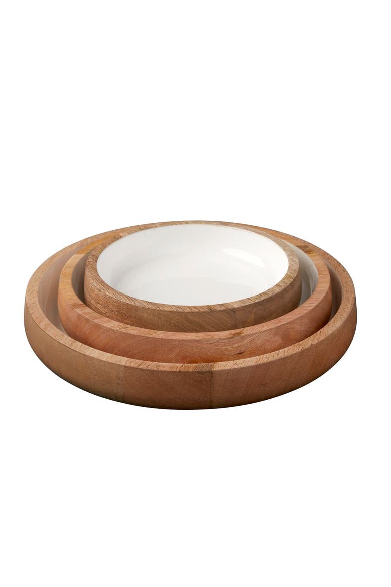 Madras Nesting Bowls, Main, color, Natural