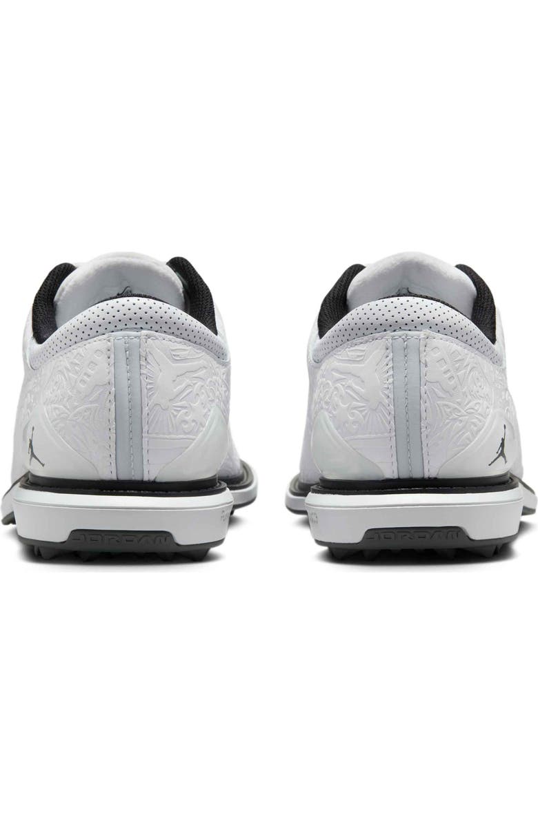 Jordan ADG 5 Golf Shoe, Alternate, color, White/ Black/ Iron Grey