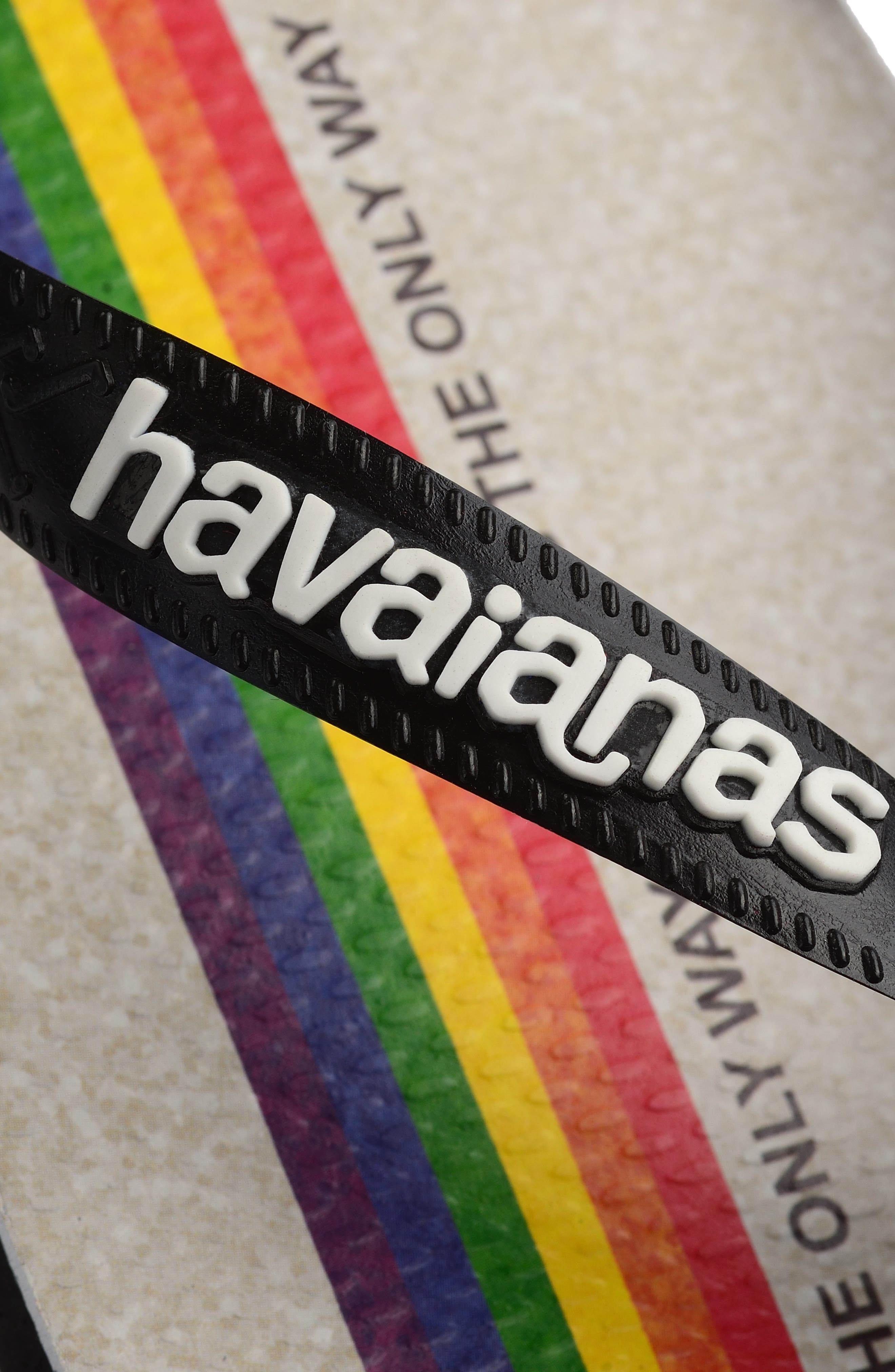Havaianas Top Pride Rainbow Flip Flop, Alternate, color, 