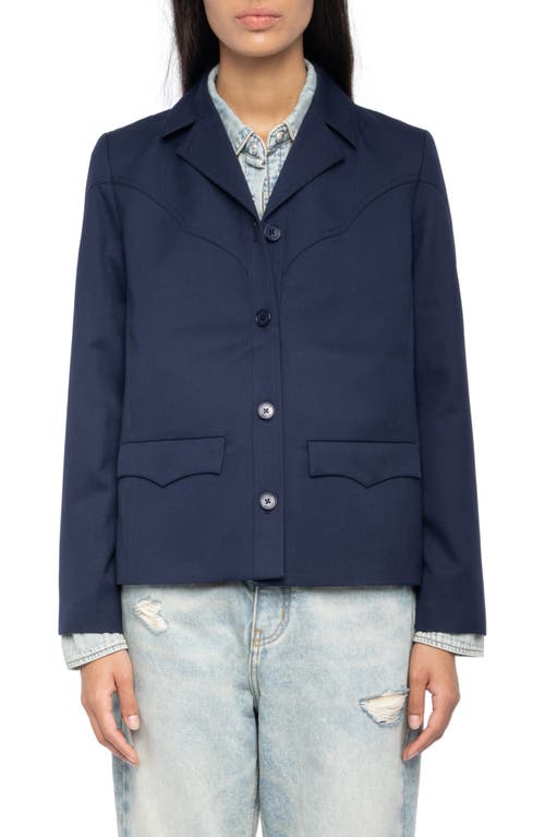 Zadig & Voltaire Lara Jacket In Blue