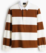 H&M Regular Fit Cotton Rugby Shirt