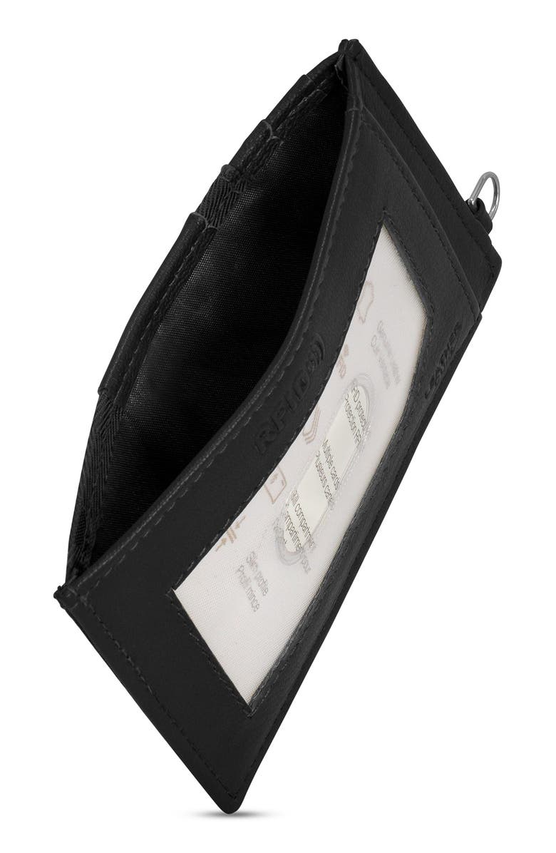 CHAMPS Camo Card Case, Alternate, color, Black