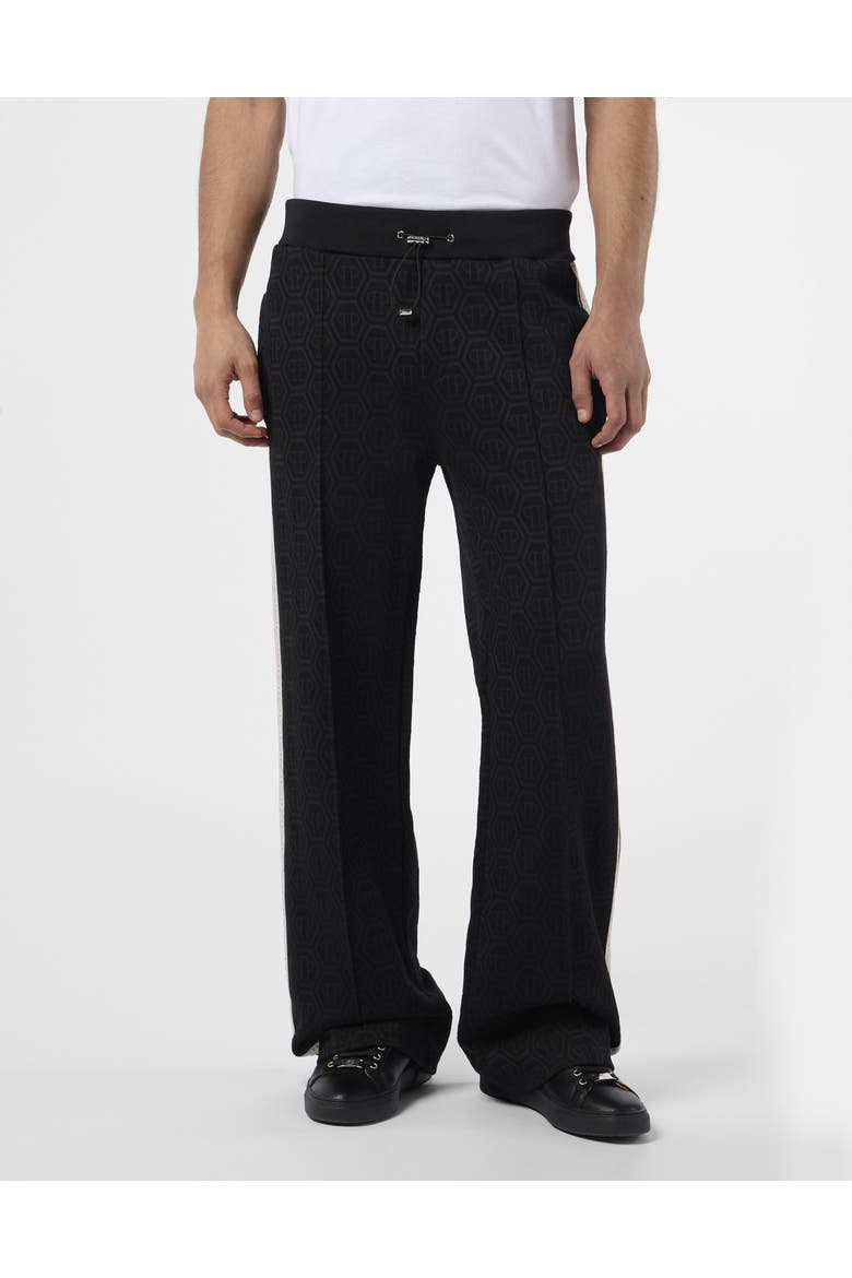 Tracksuit Trousers Monogram Monogram Men, Main, color, black