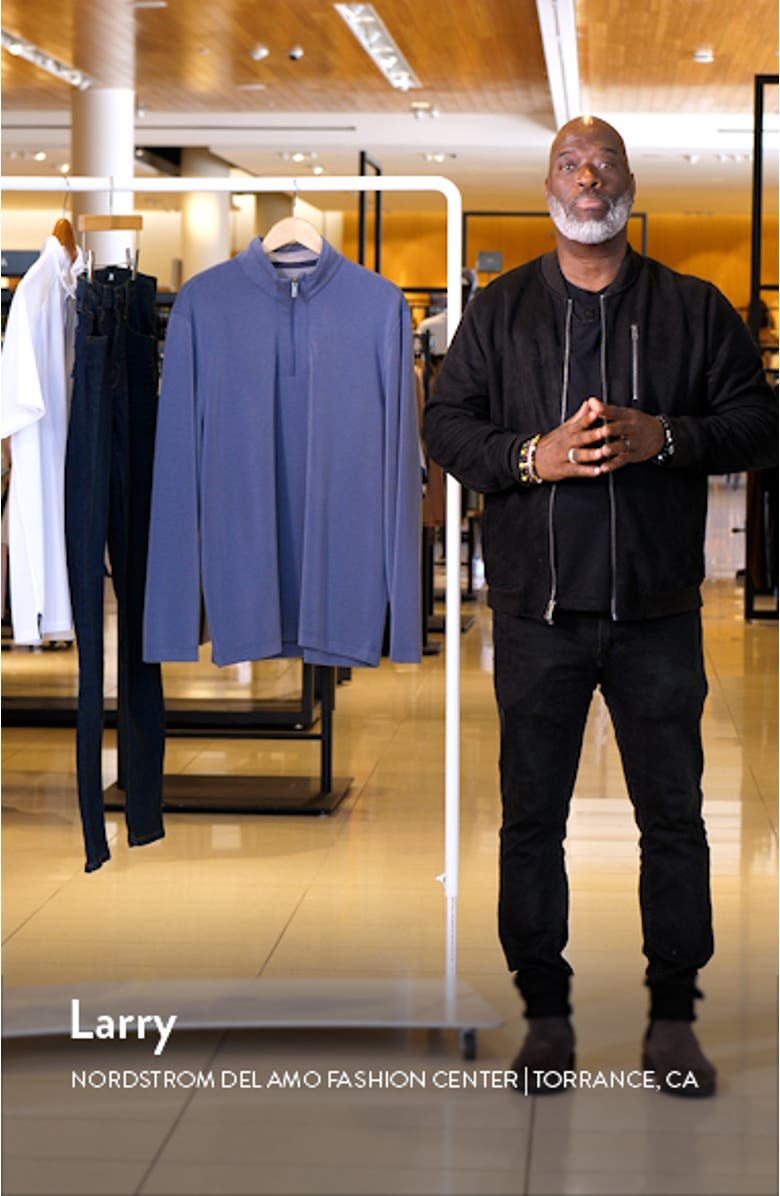 Vintage Wash Quarter Zip Top, sales video thumbnail