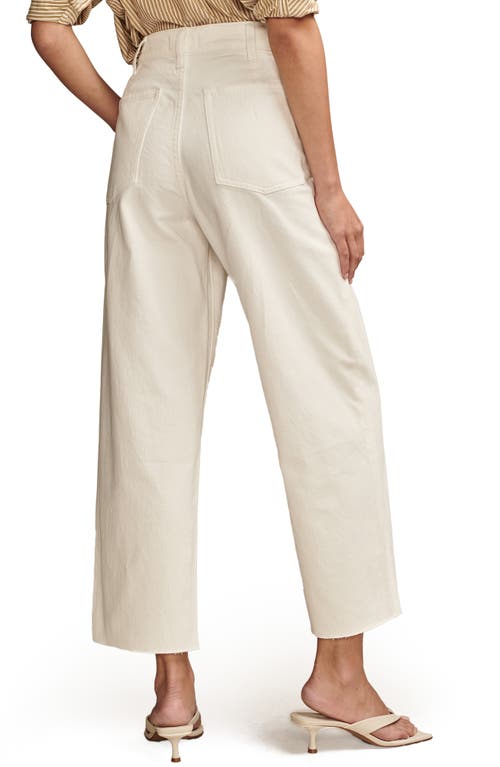 Shop Lucky Brand Lucky Legend Patch Pocket High Waist Wide Leg Jeans
