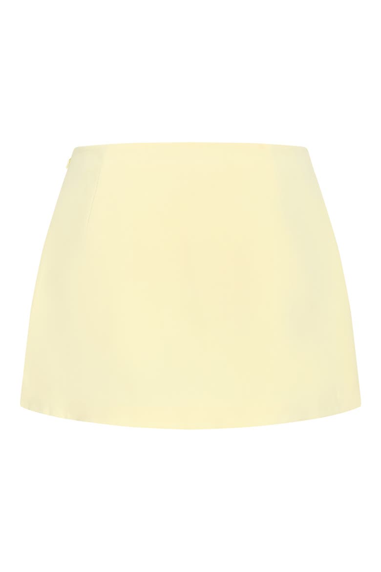 Leah Mini Skort, Alternate, color, LEMON DROP