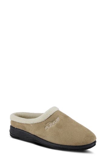 Flexus By Spring Step Ivana Scuff Slipper In Neutral