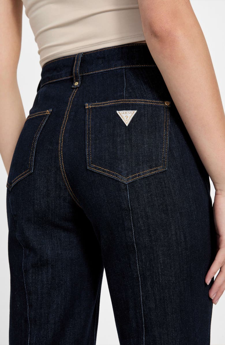 GUESS New Faye High Waist Ankle Jeans, Alternate, color, Be Fine