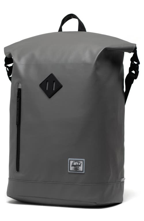 Herschel Supply Co . Roll Top Backpack In Gray
