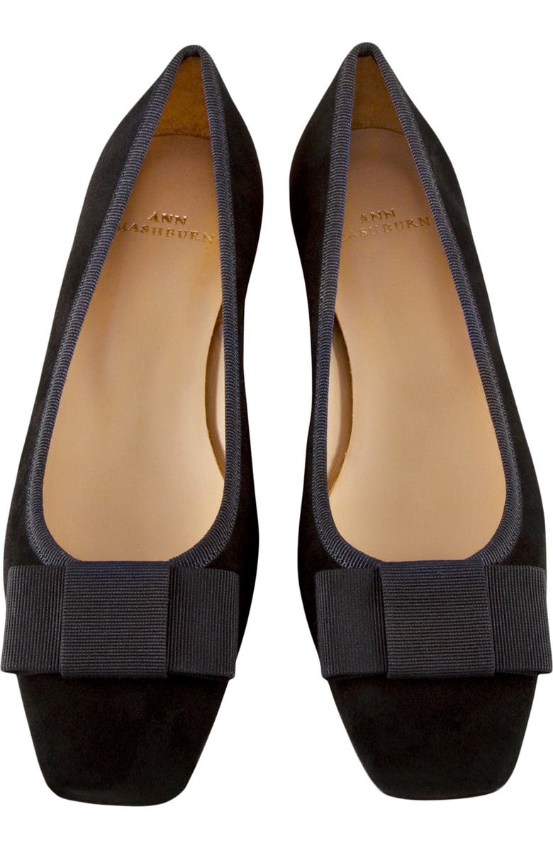 ANN MASHBURN Bridgette Loafer, Alternate, color, Black Suedednu