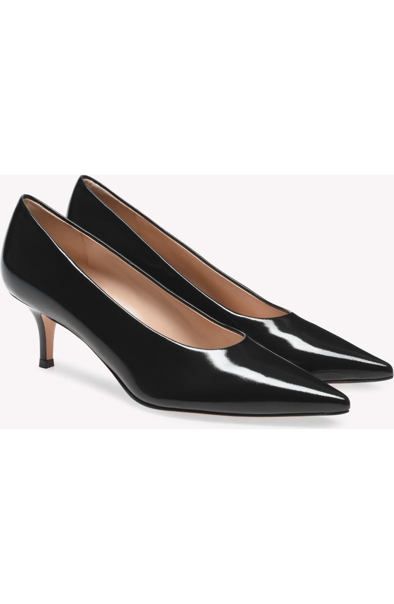 Gianvito Rossi Robbie 55 Pumps, Alternate, color, Black Nappa