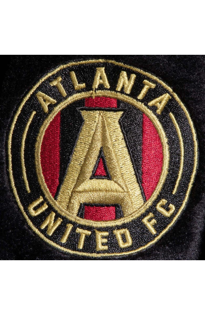 THE NORTHWEST GROUP Men's The Northwest Company Black Atlanta United FC Bathrobe, Alternate, color,