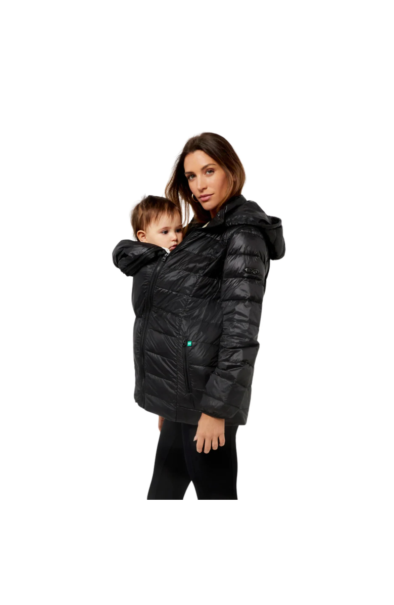 Modern Eternity Maternity Modern Eternity Lola 5-in-1 Down Maternity Jacket, Main, color, Black