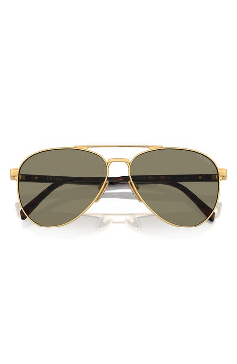 58mm Pilot Sunglasses