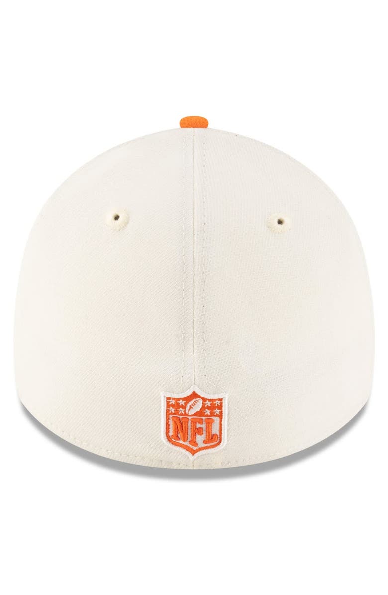 New Era Men's New Era Cream/Orange Denver Broncos 2025 NFL Draft 39THIRTY Flex Hat, Alternate, color,