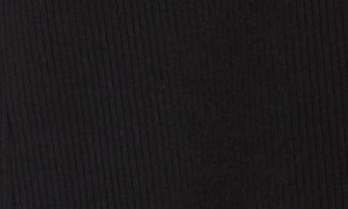 Derek Lam 10 Crosby Fallon Puff Sleeve Mixed Media T-shirt In Black