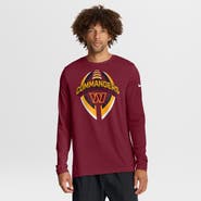 Nike Men's Nike Burgundy Washington Commanders Primetime Legend Icon Performance Long Sleeve T-Shirt