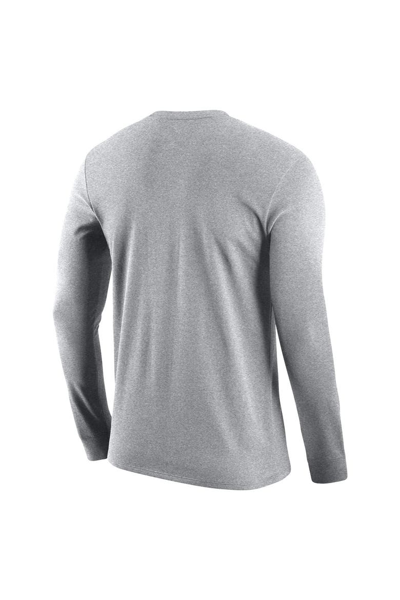 Men's Nike Gray Army Black Knights 2026 West Point Classic Collection Long Sleeve T-Shirt, Alternate, color, Gray