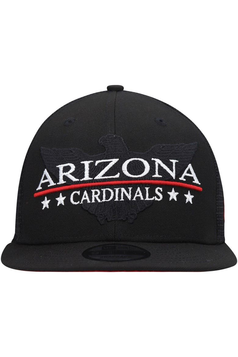 Men's New Era Black Arizona Cardinals Totem 9FIFTY Snapback Hat, Alternate, color, Black