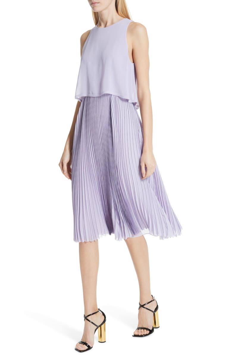 JASON WU GREY Jason Wu Pleated Popover Dress, Alternate, color, 