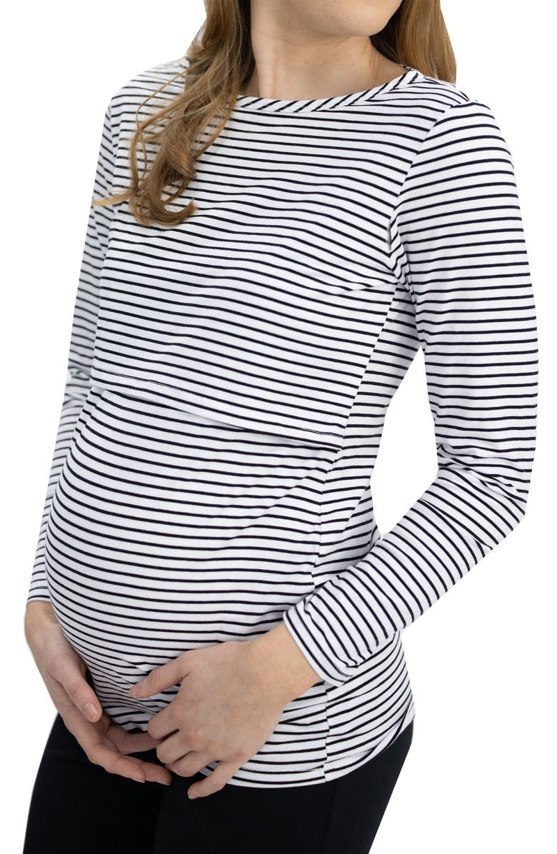 Angel Maternity Pull-Up Maternity/Nursing Top, Main, color, 