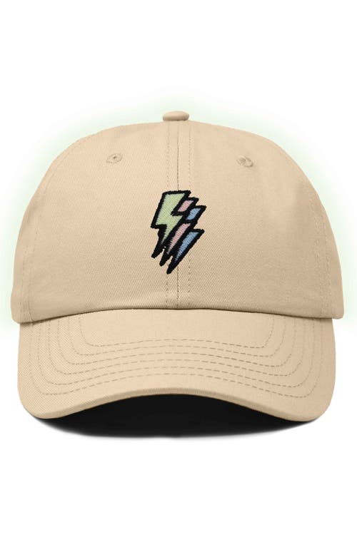 Dalix Lightning Cap In Khaki