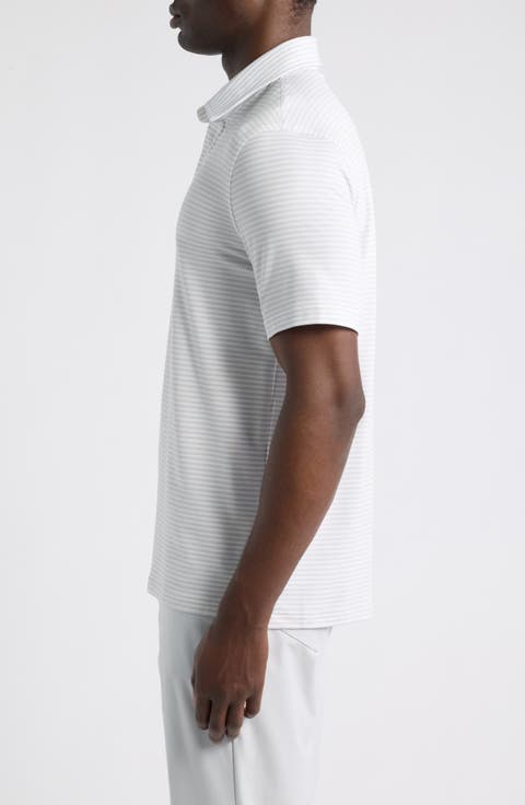 All Play Stripe Performance Golf Polo
