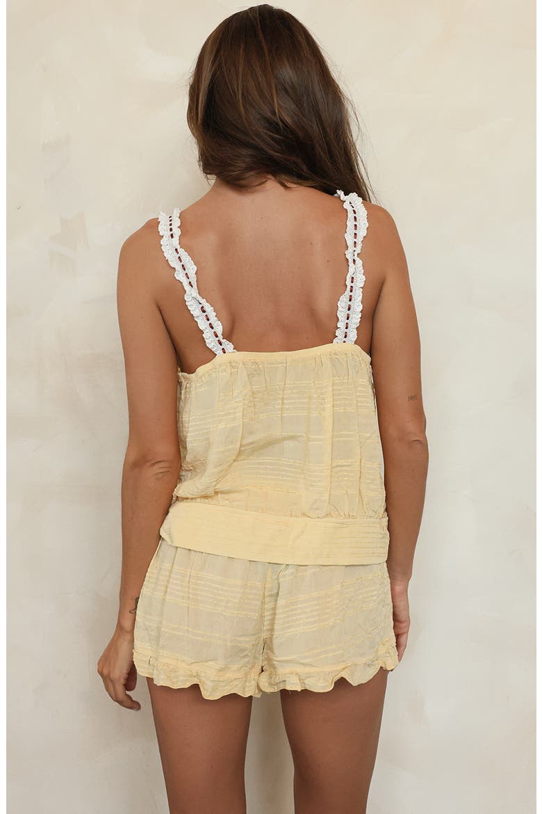 Blonde Roast Tank Top, Alternate, color, Vanilla Custard