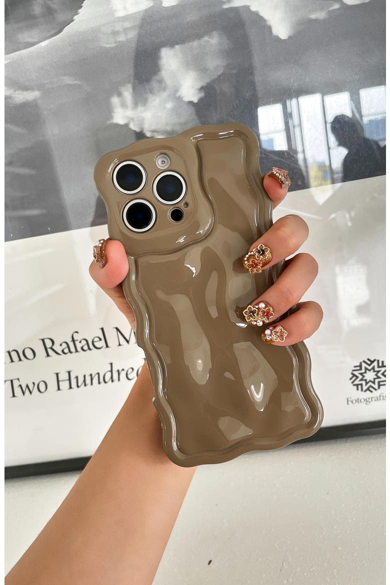 Meteorite iPhone 16 Pro Max Case, Alternate, color, KHAKI