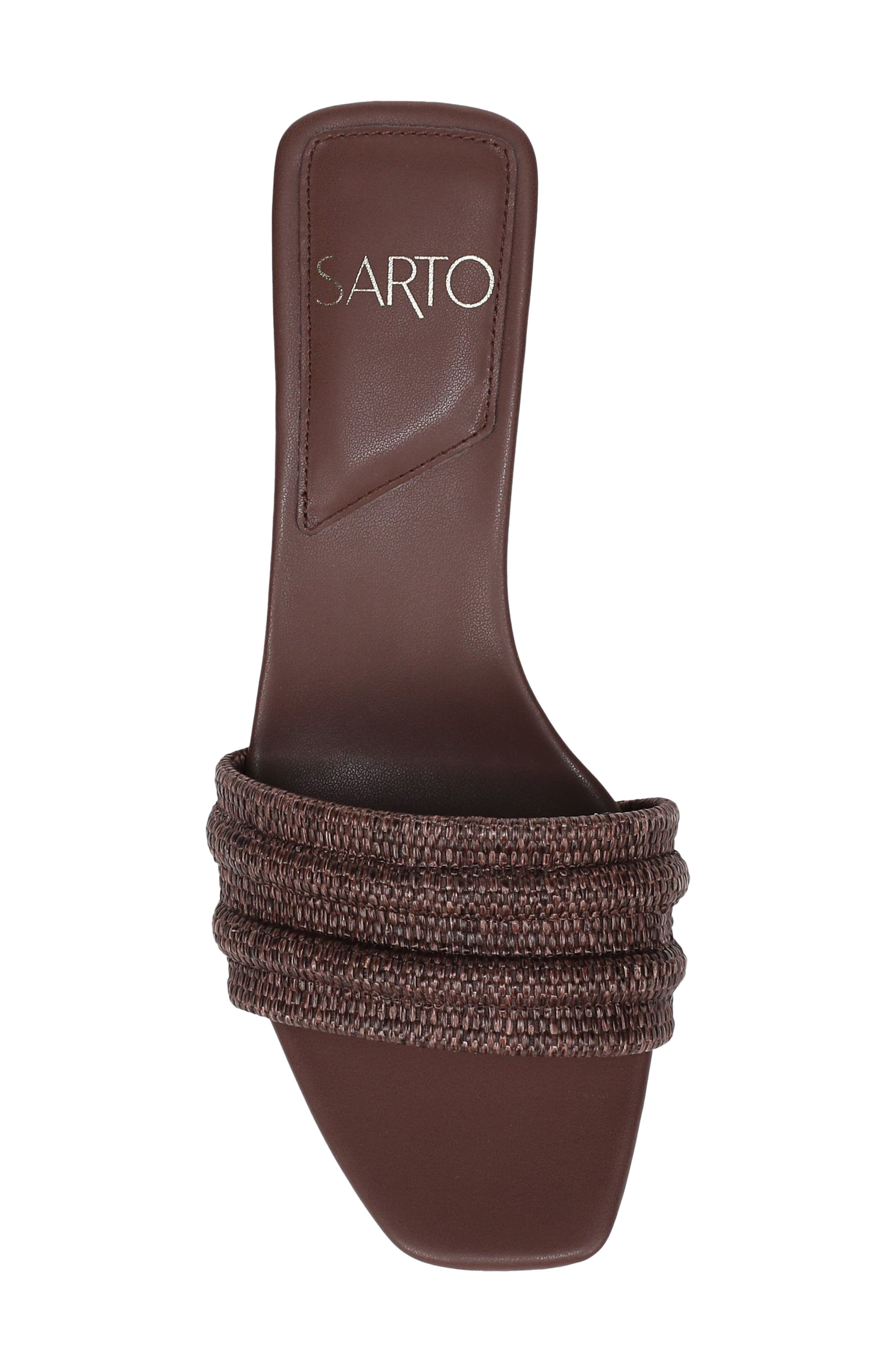 Waverly Slide Sandal, Alternate, color, COFFEE BEAN