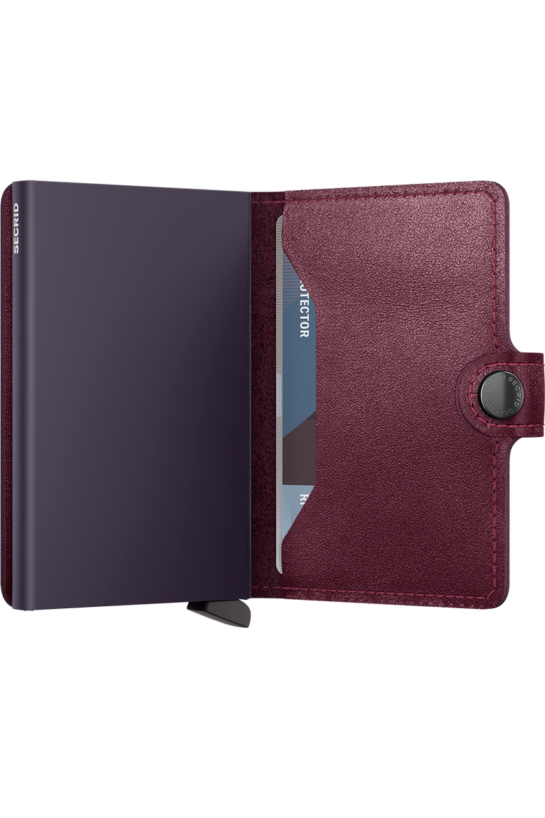 Miniwallet Original, Alternate, color, Cranberry