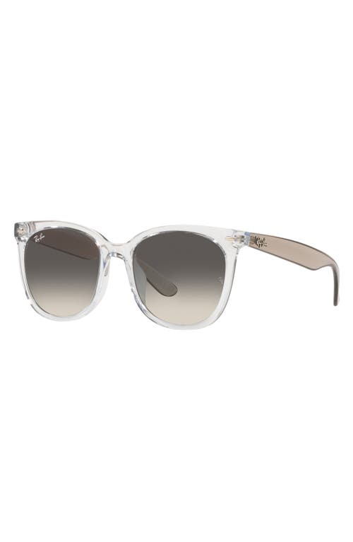 Ray Ban Ray-ban 55mm Gradient Square Sunglasses In Brown