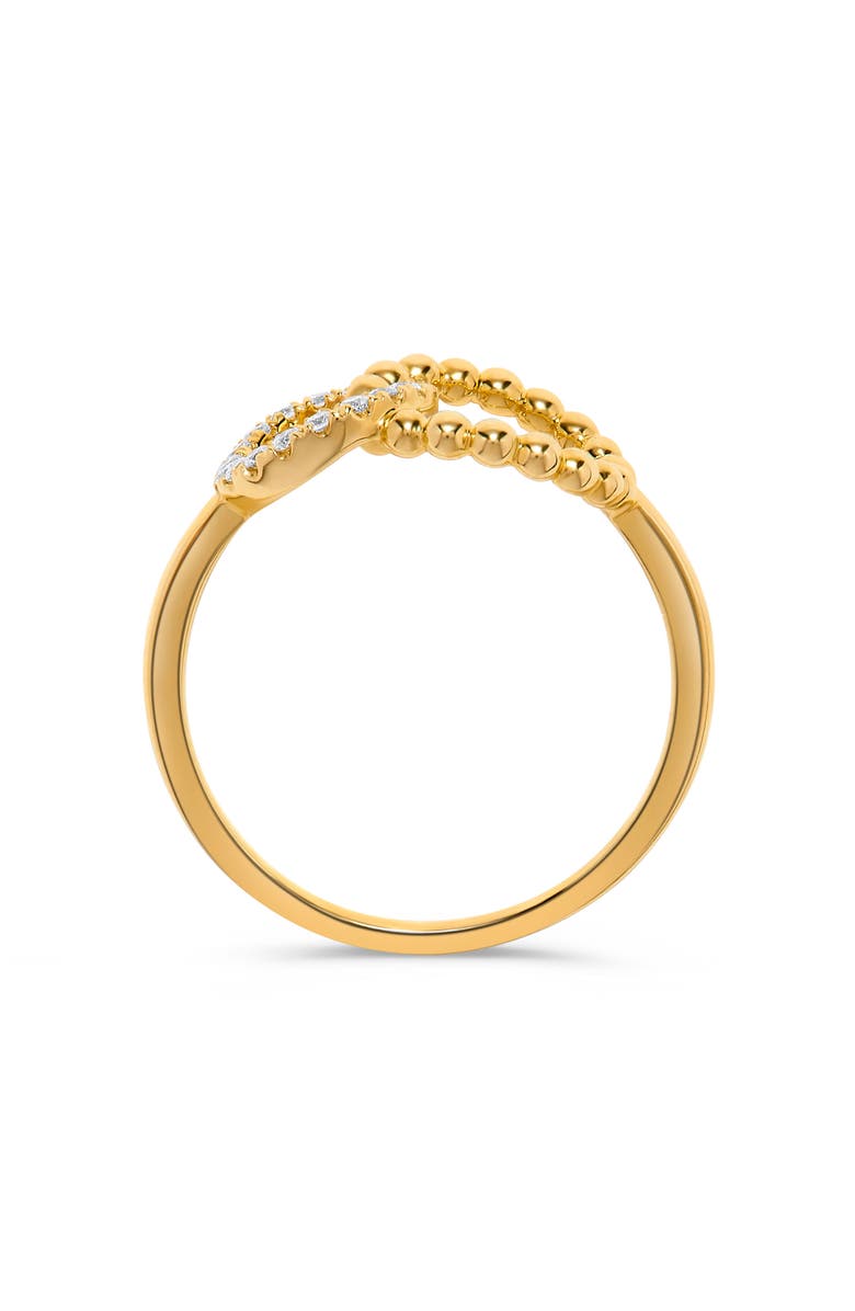 H.J. Namdar Beaded Diamond Circles Ring, Alternate, color, 