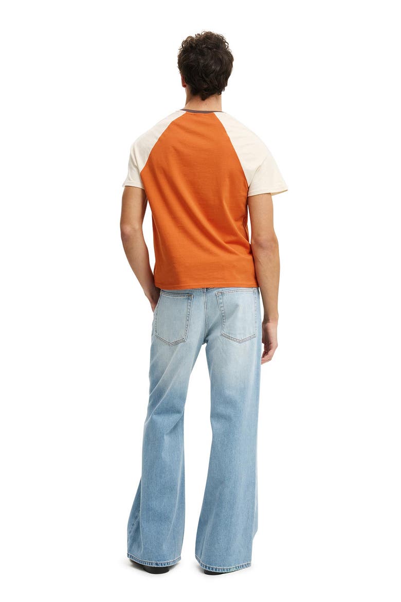 Men's Baggy Bootcut Jean, Alternate, color, Cassette Blue