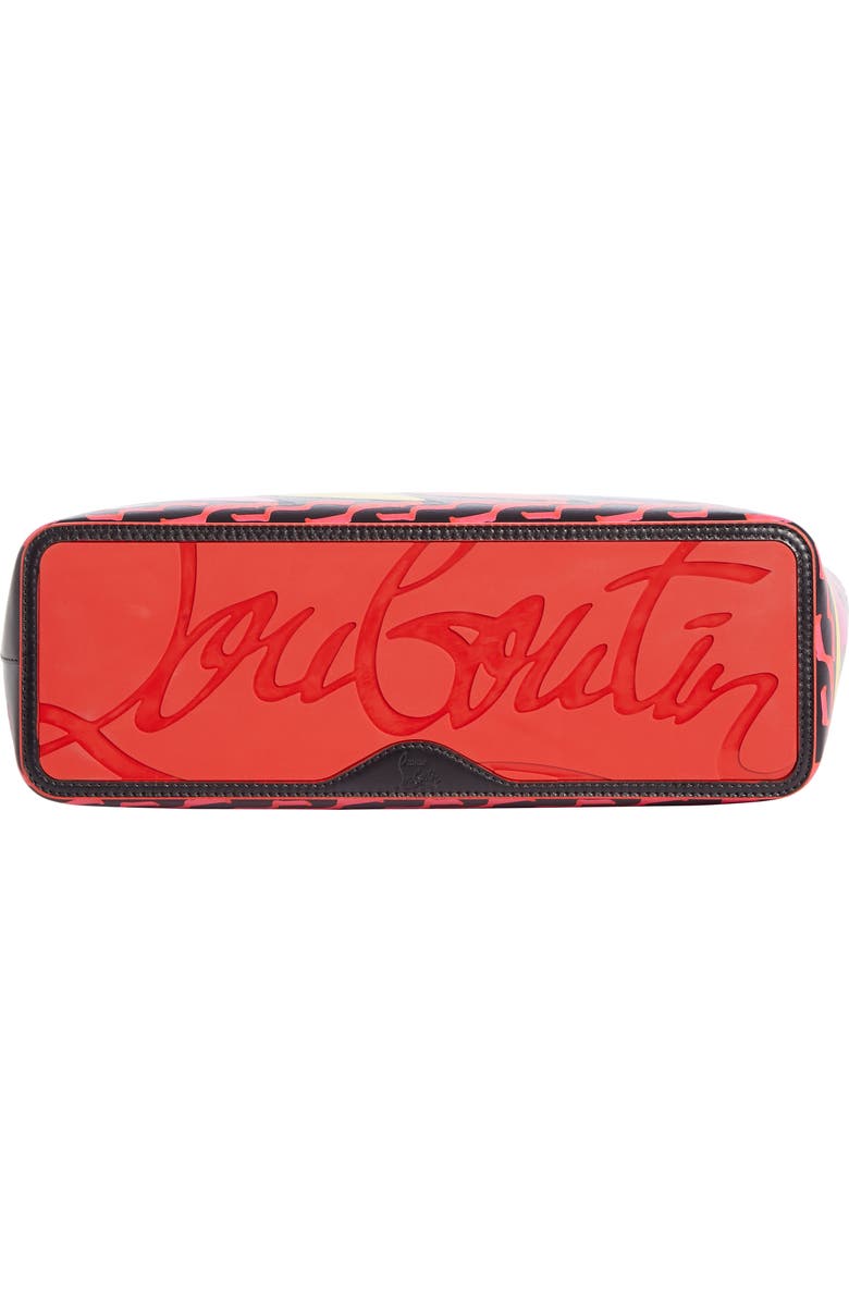 Christian Louboutin Small Cabata Pensée Leather Tote, Alternate, color,