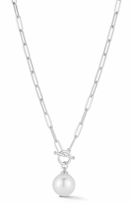 GLAZE JEWELRY Cultured Freshwater Pearl Pendant Necklace